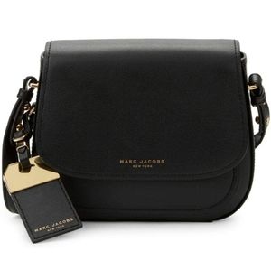 Marc Jacobs Mini Rider Leather Crossbody Black